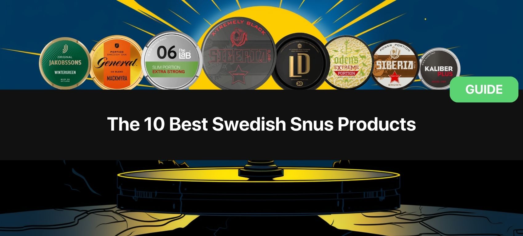 Die 10 besten schwedischen Snus-Produkte für Tabakliebhaber 2023