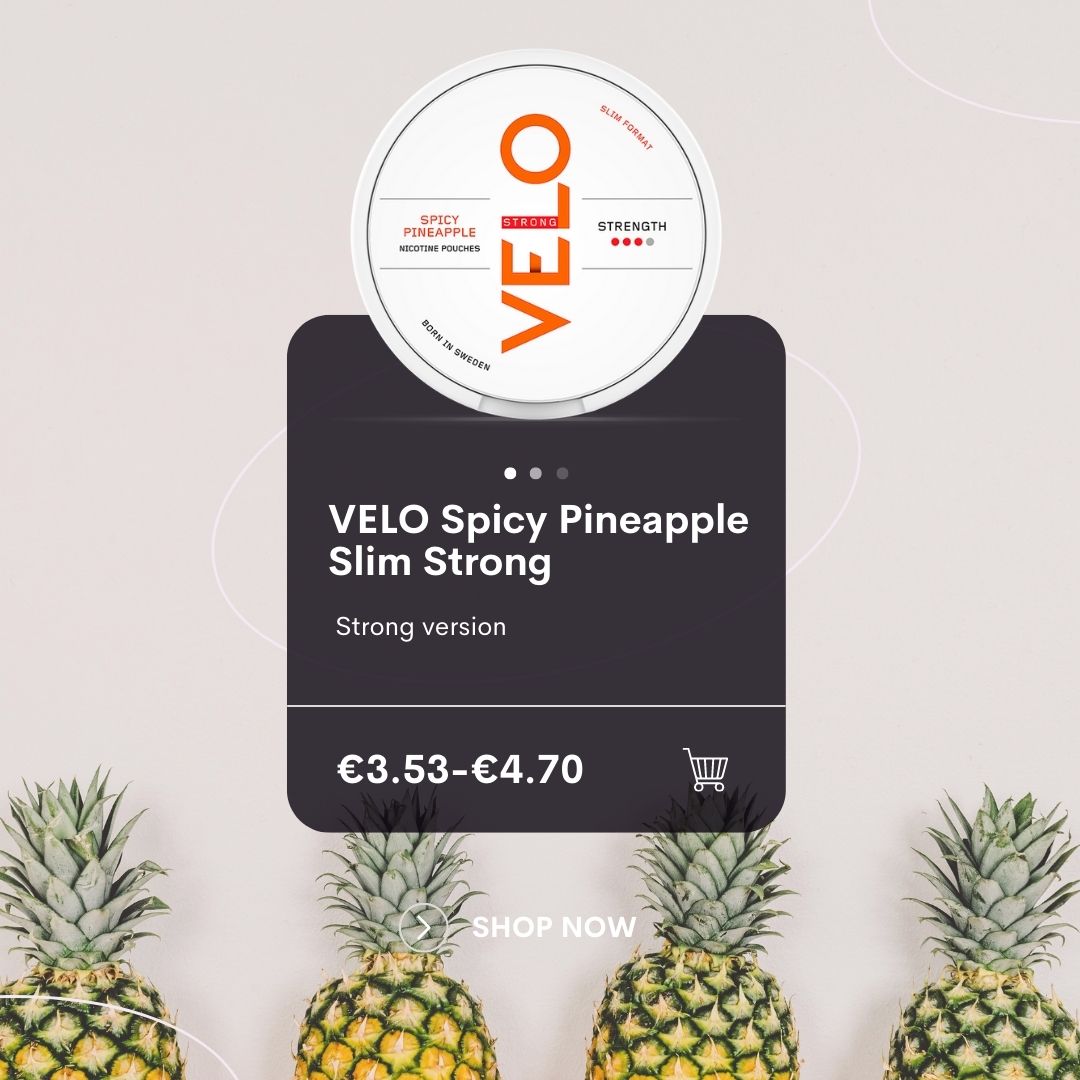 Buy VELO Spicy pineapple Netherlands