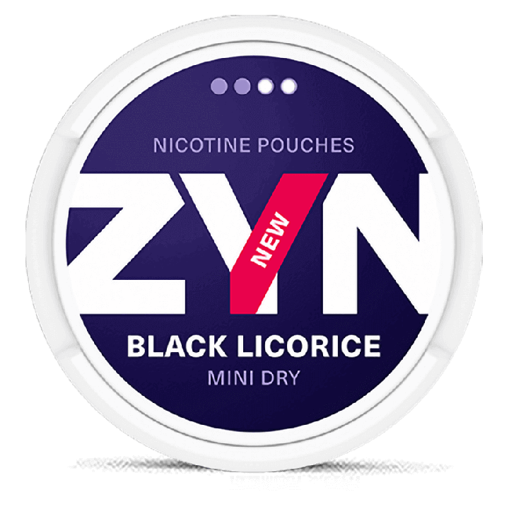 ZYN Mini Dry Black Licorice 3 mg