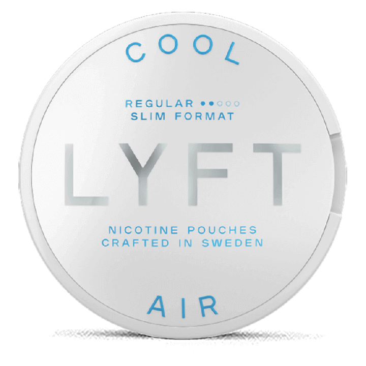 LYFT Cool Air Slim Regular Product Label