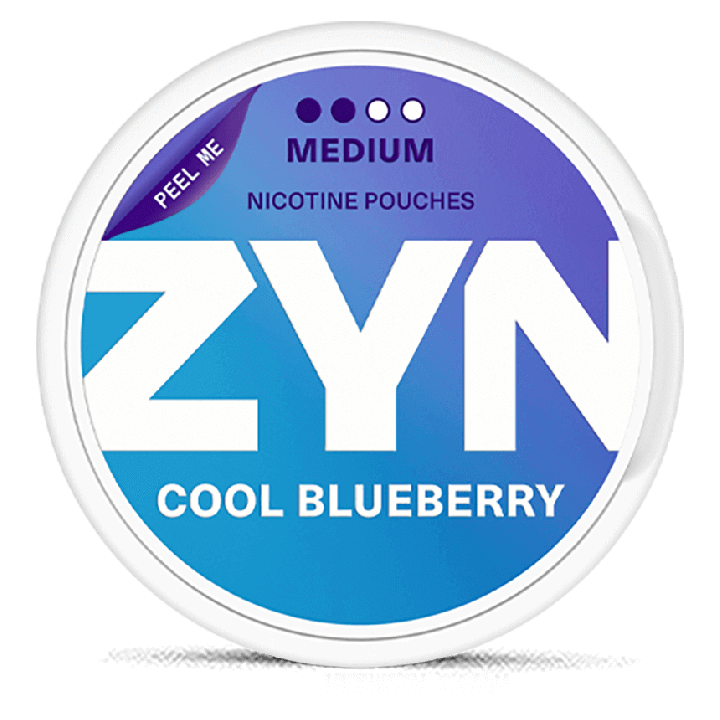 ZYN Slim Cool Blueberry Regular