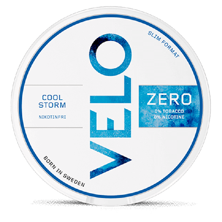 VELO Cool Storm Zero Product Label