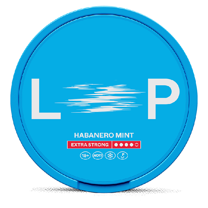 LOOP Habanero Mint Extra Strong Product Label