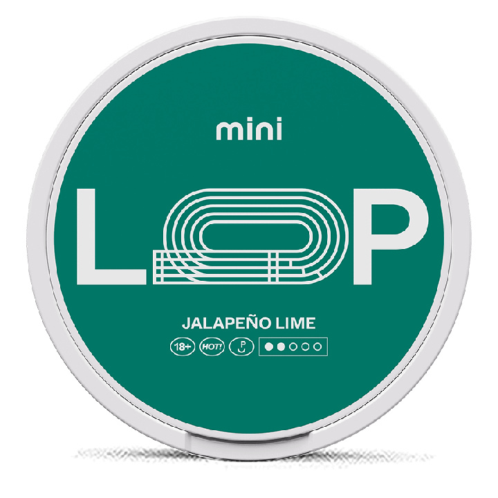 LOOP Jalapeno Lime Mini Product Label
