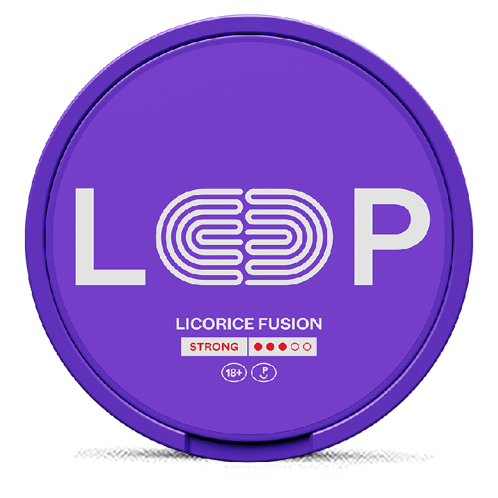 LOOP Licorice Fusion Strong Product Label