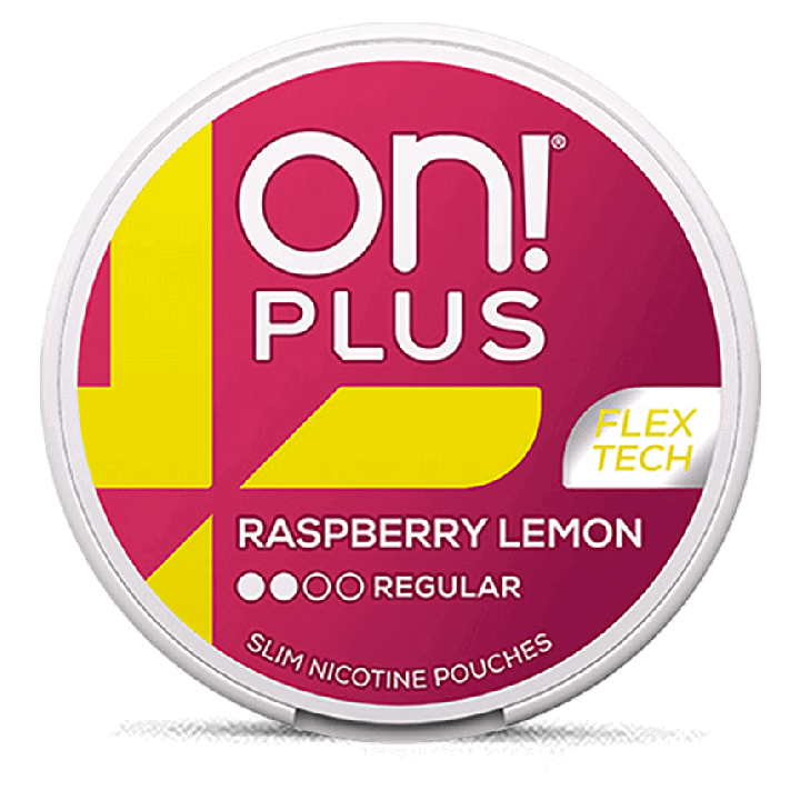 on! PLUS Raspberry Lemon Regular