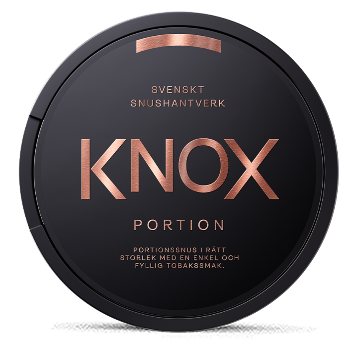 Knox Original Portion Product Label