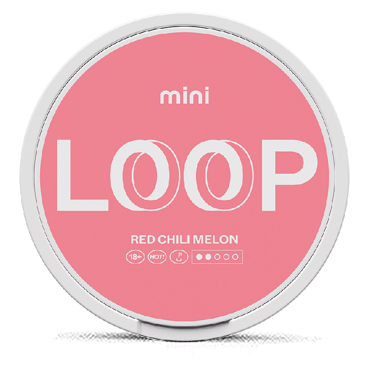 LOOP Red Chili Melon Mini Product Label