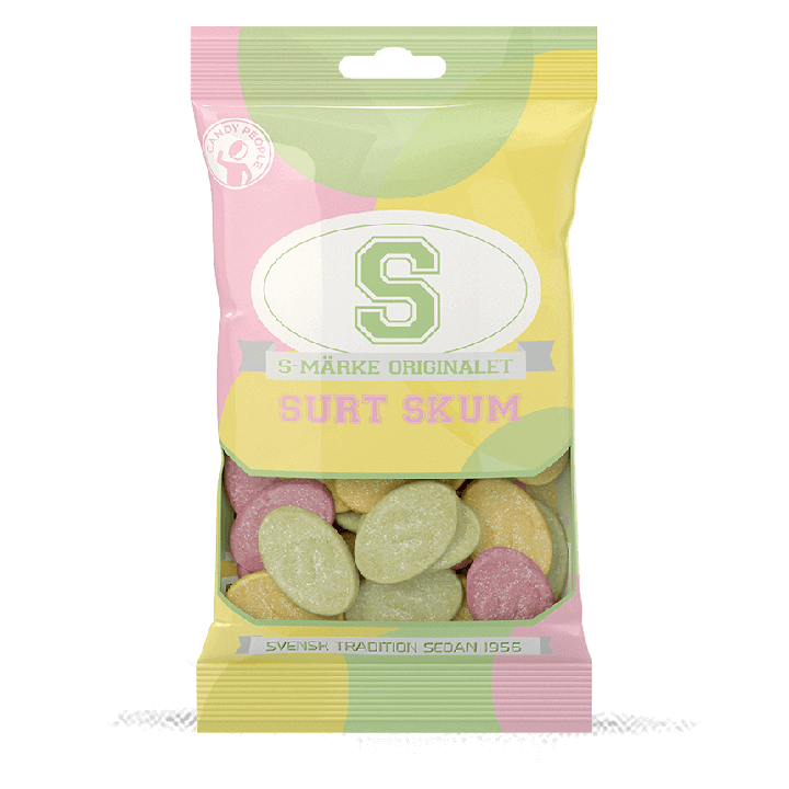 S-märke Surt Skum