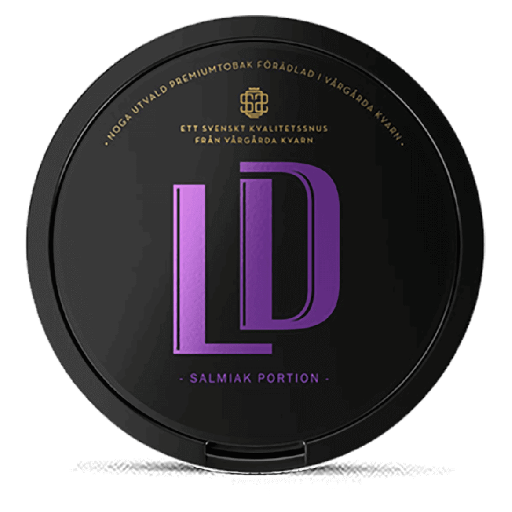 LD Salmiak Original Portion Product Label