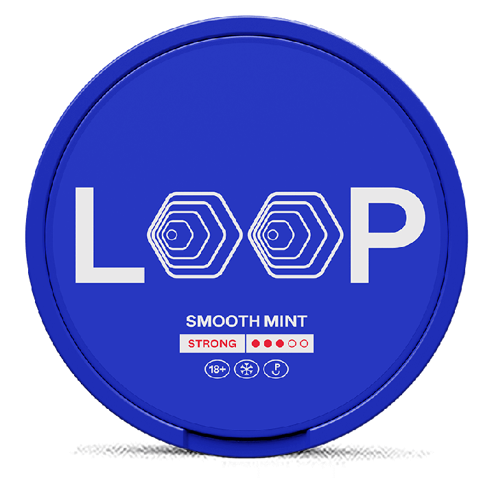LOOP Mint Mania Strong Product Label