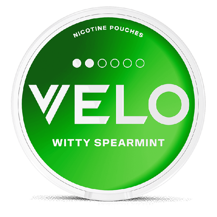 VELO Witty Spearmint Product Label