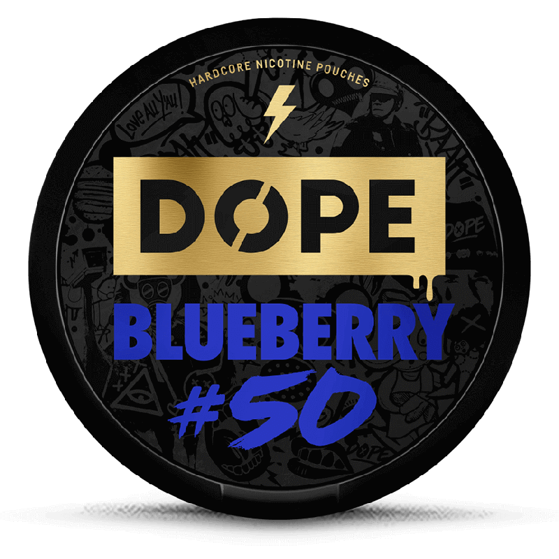 DOPE Blueberry No. 50 Product Label