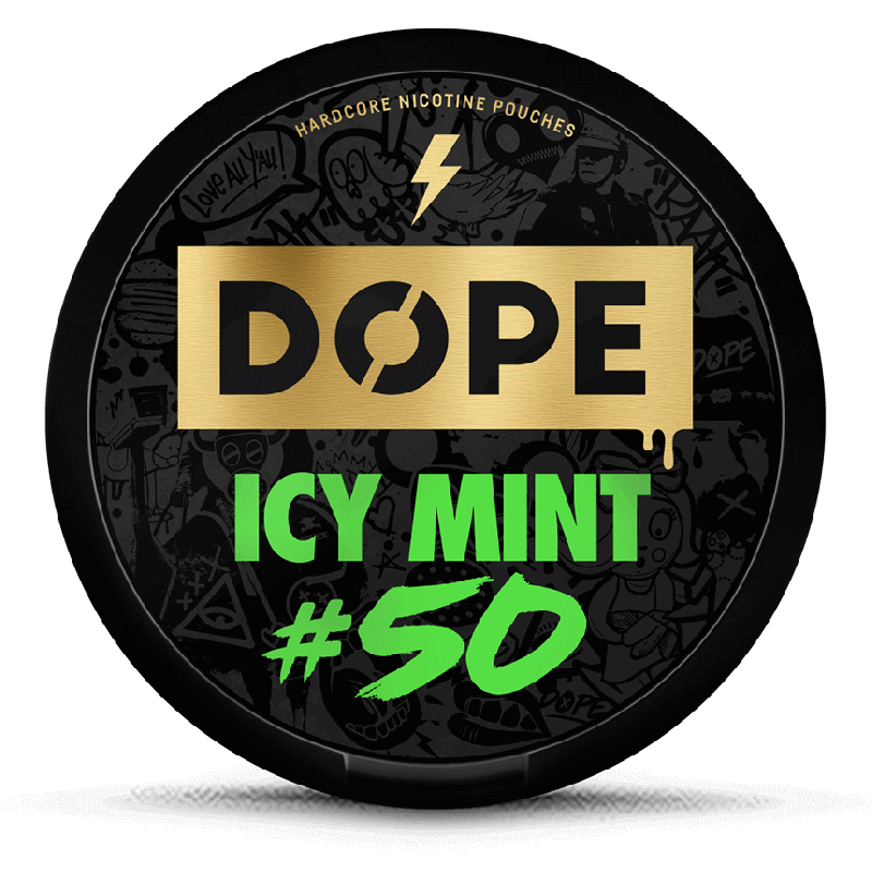 DOPE Icy Mint No. 50 Product Label