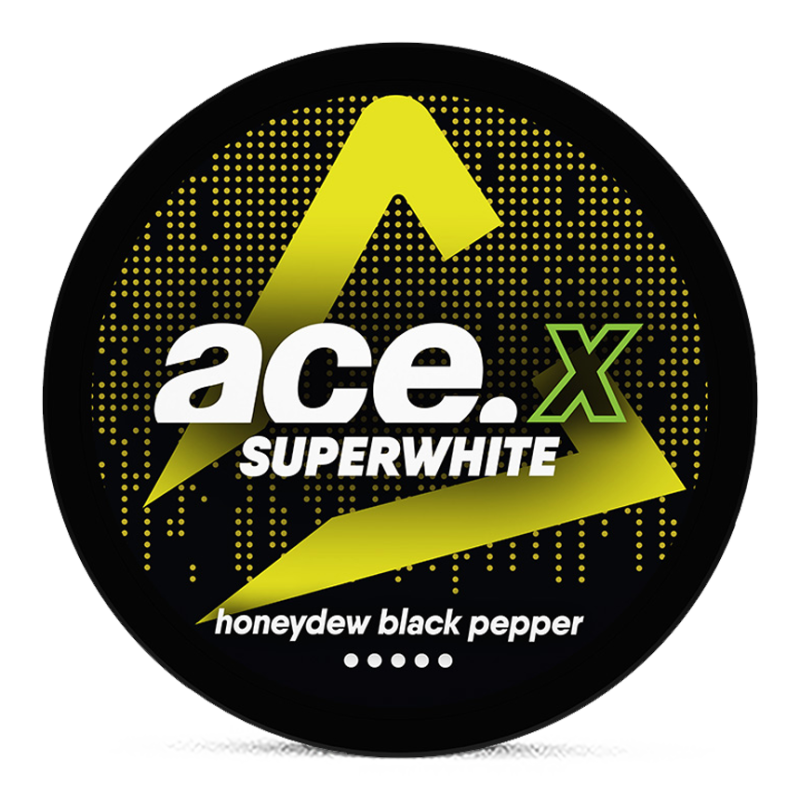 Ace X Honeydew Black Pepper Strong Product Label