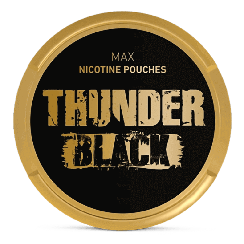 Thunder Black Max Product Label