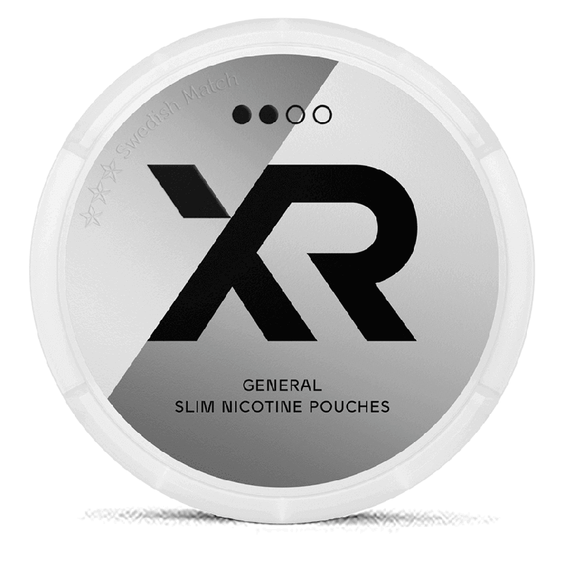 XR General Slim All White Product Label