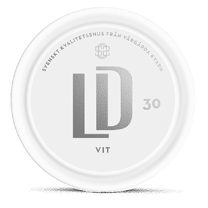 LD 30 White Portion Product Label