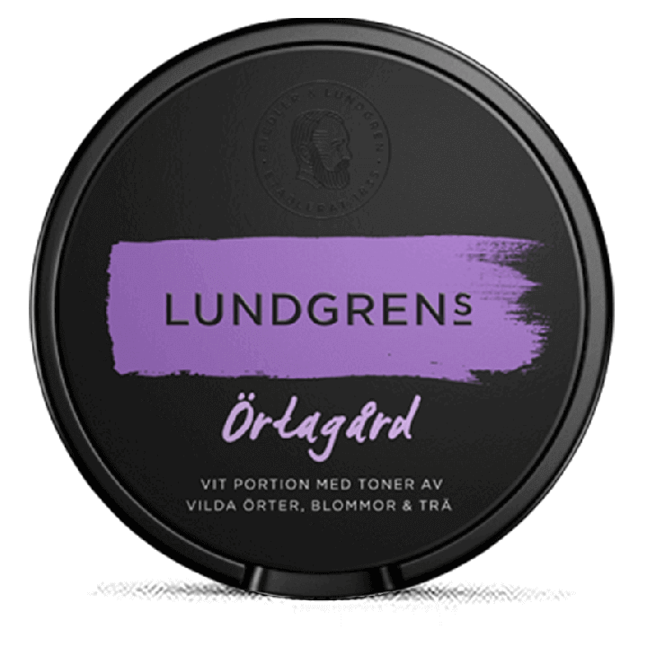 Lundgrens Örtagård White Portion Product Label