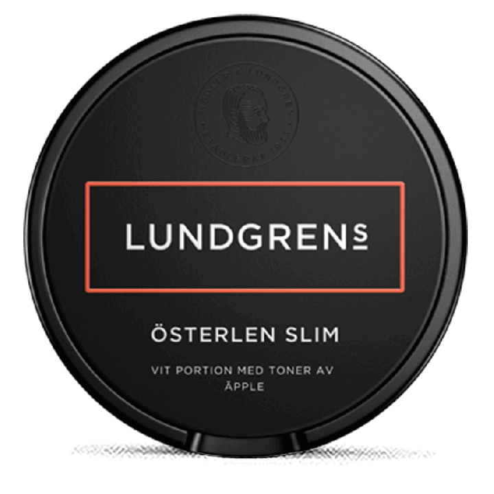 Lundgrens Österlen Slim White Portion Product Label