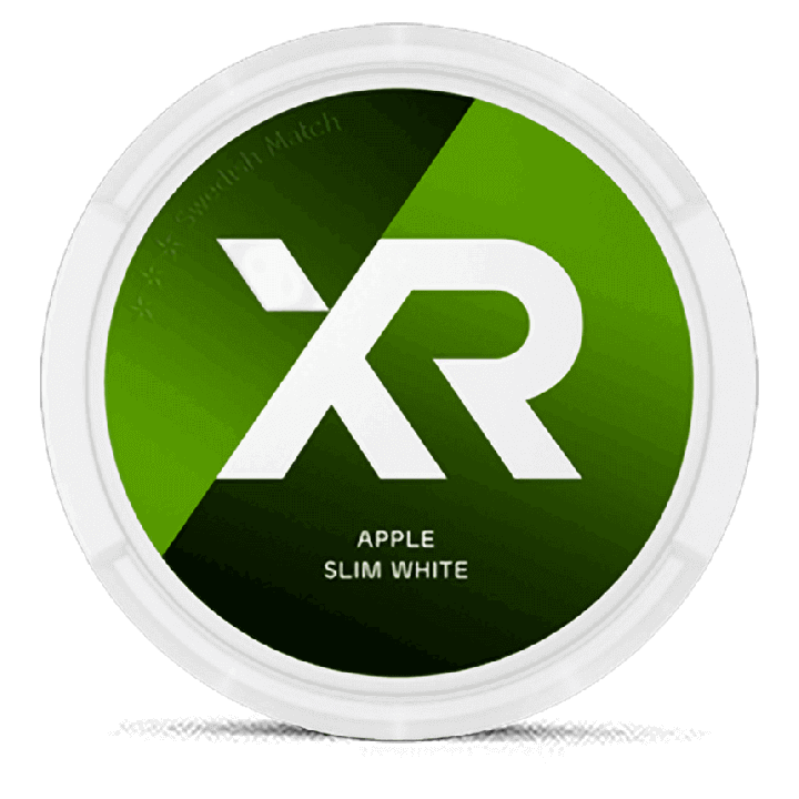 XR Apple Slim White Product Label