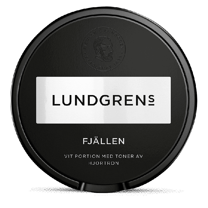 Lundgrens Fjällen White Portion Product Label
