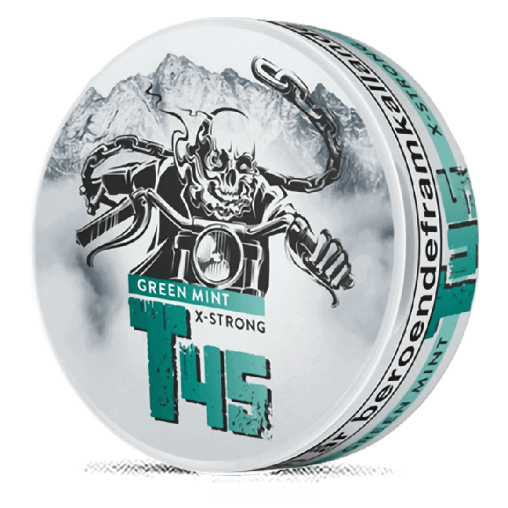 T45 Green Mint Product Label