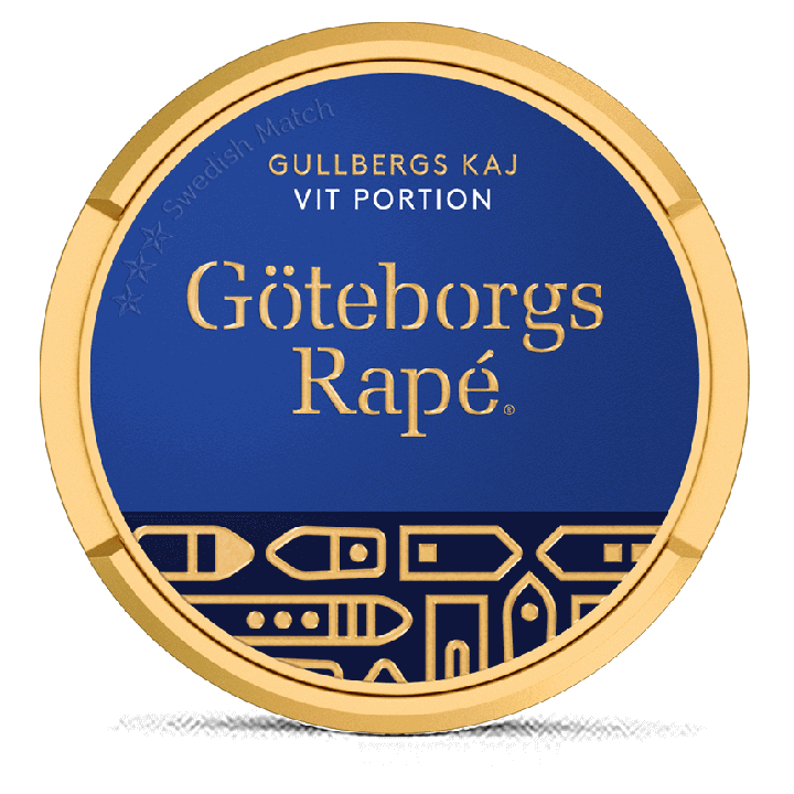 Göteborgs Rapé Gullbergs Kaj Product Label