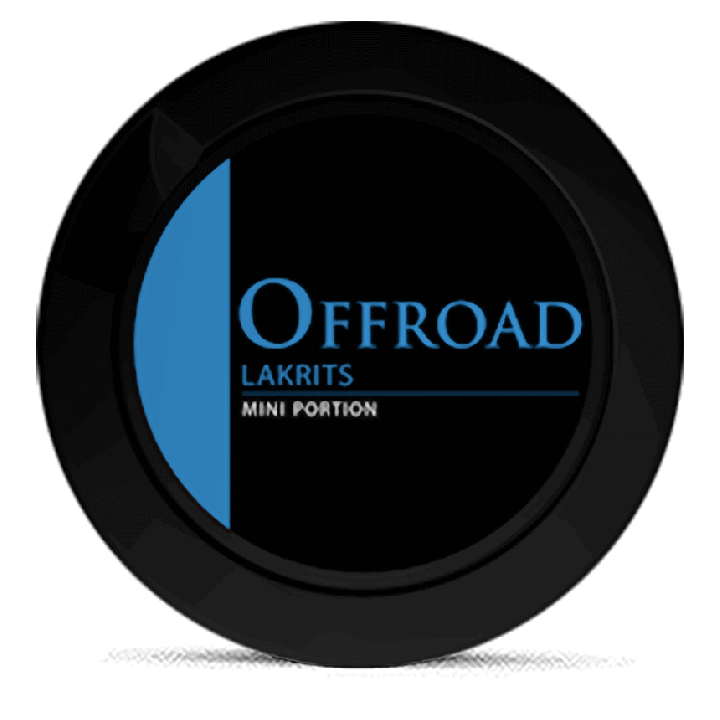 Offroad Licorice Portion Mini Product Label