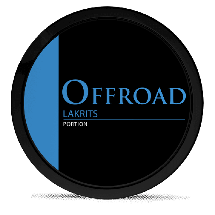 Offroad Licorice Original Portion Product Label