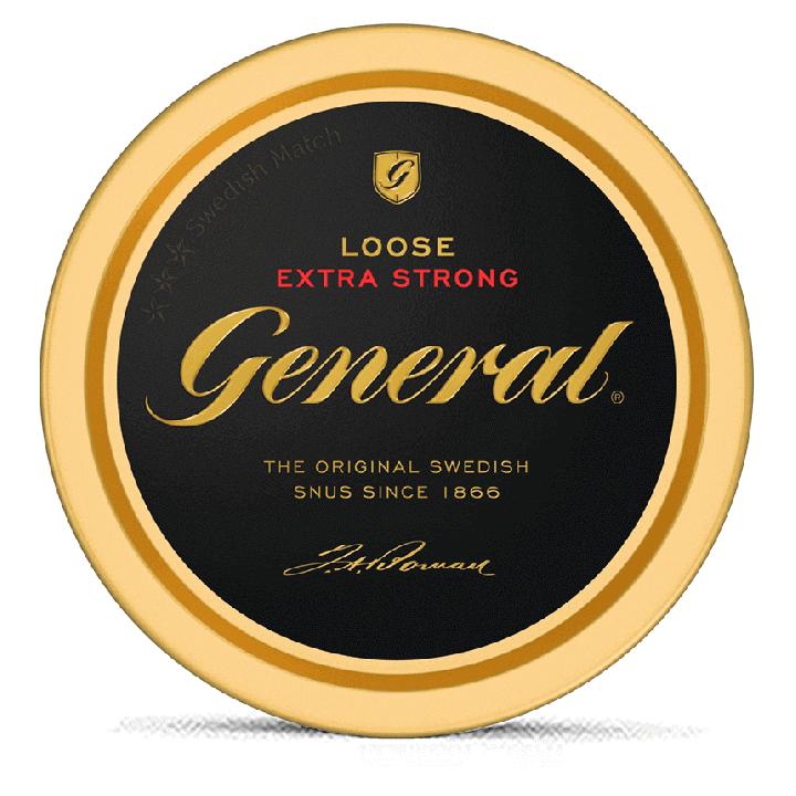 General Extra Strong Loose Product Label