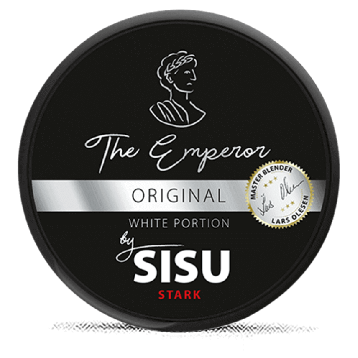 Sisu Original The Emperor White Portionssnus Product Label