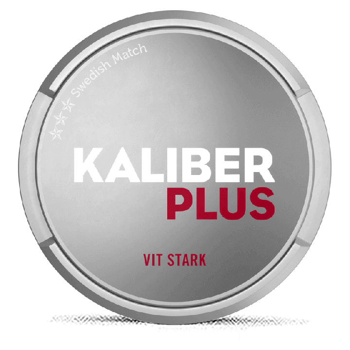 Kaliber+ White Portion snus can at Snusdaddy.com