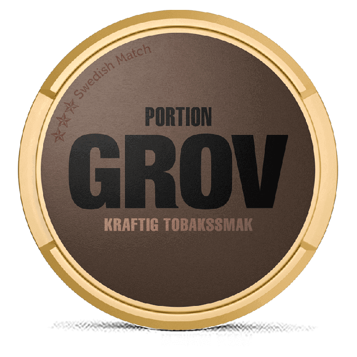 Grov Original Portion snus can at Snusdaddy.com