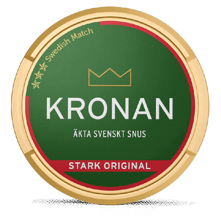 Kronan Original Portion Strong snus can at Snusdaddy.com