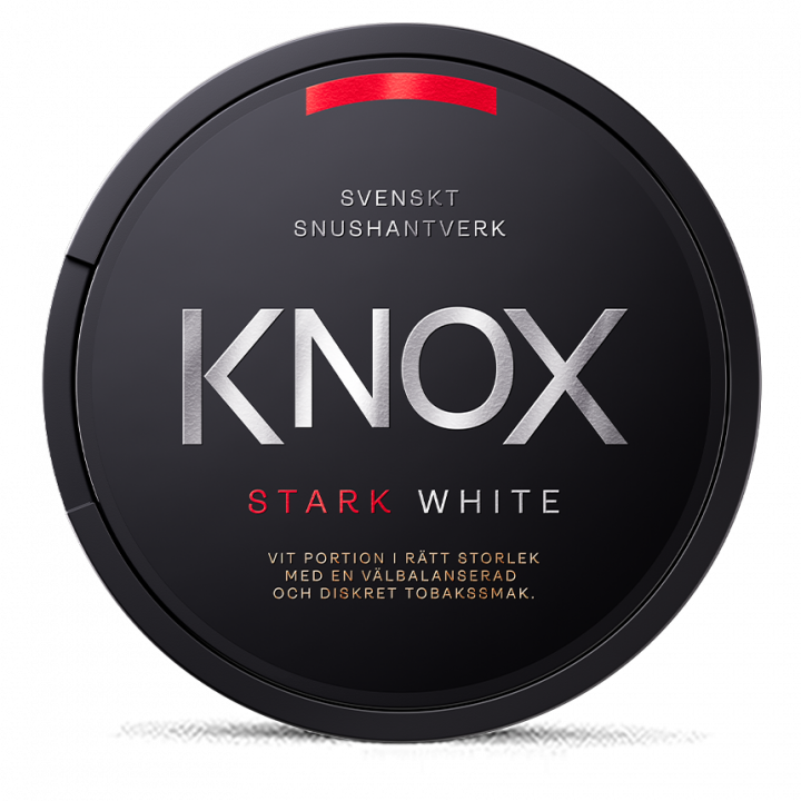 Knox Strong White Portion Product Label