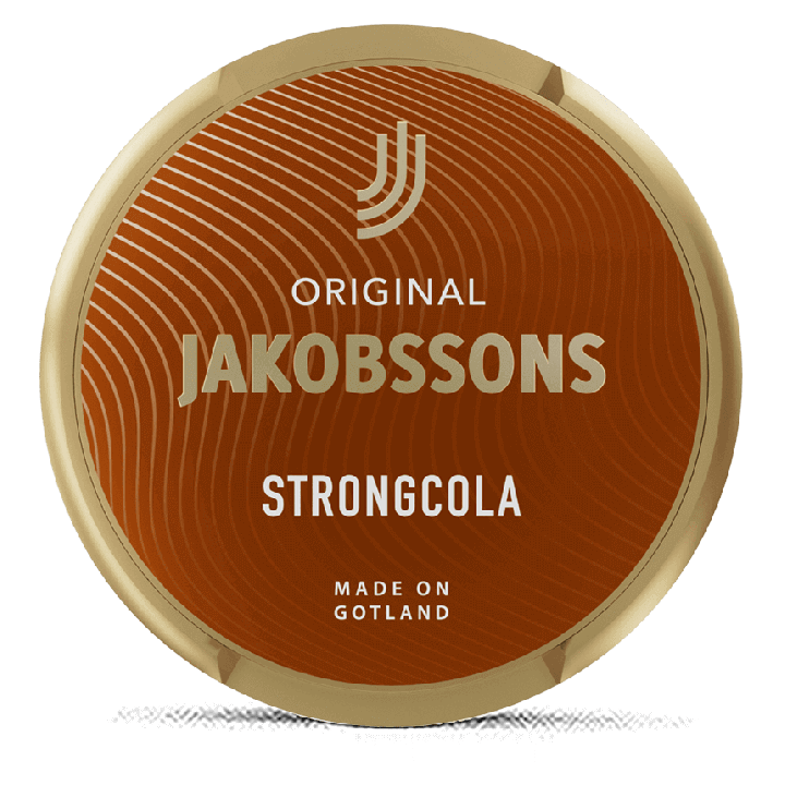 Jakobsson Strong Cola Product Label