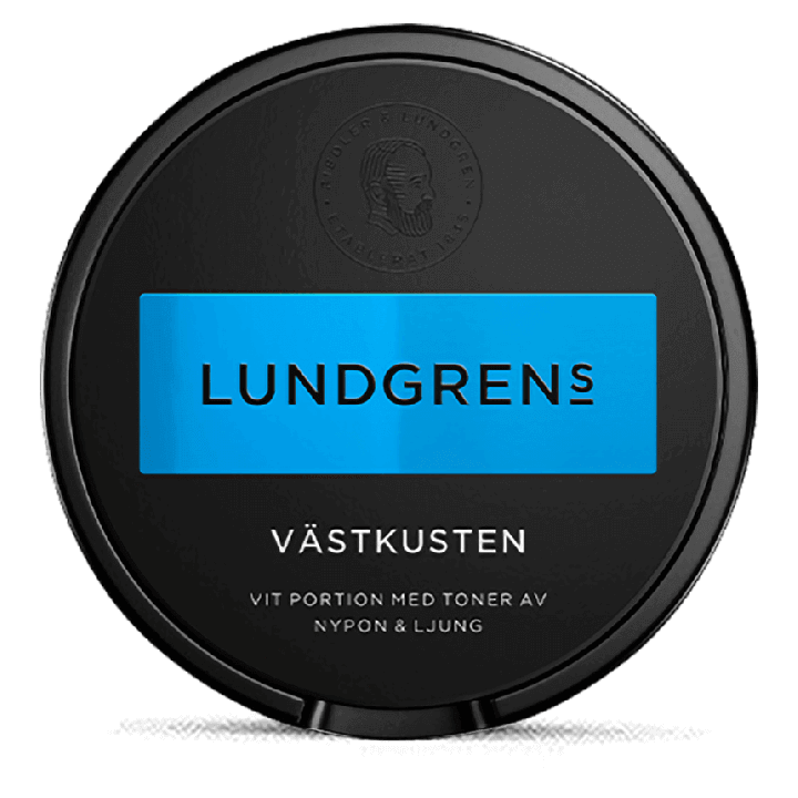 Lundgrens Västkusten White Portion Product Label