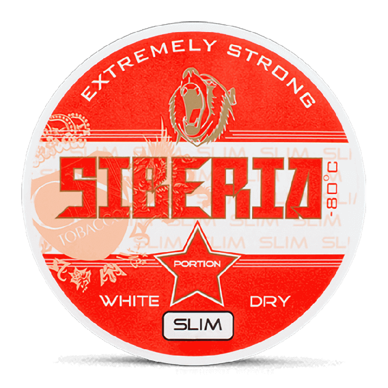 Siberia -80 White Dry Slim Portion Product Label Siberia -80 White Dry Slim Portion Product Label