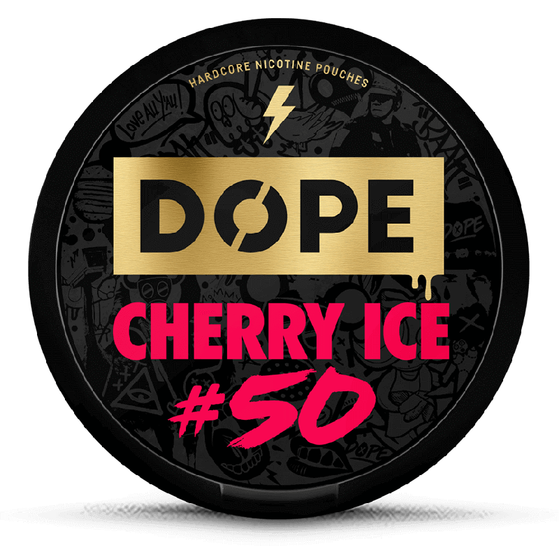 DOPE Cherry Ice No. 50 Product Label DOPE Cherry Ice No. 50 Product Label