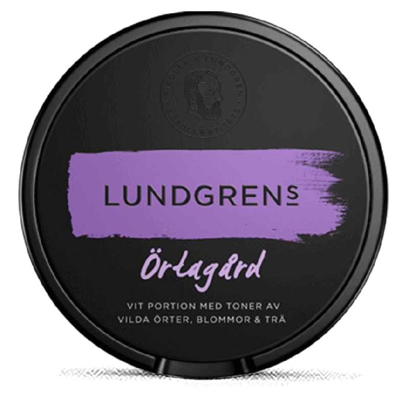 Lundgrens Örtagård White Portion Product Label Lundgrens Örtagård White Portion Product Label
