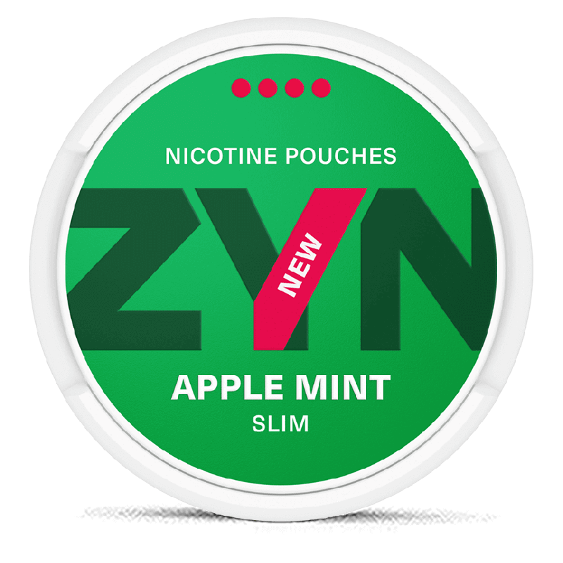 Zyn Apple Mint Slim Product Label Zyn Apple Mint Slim Product Label