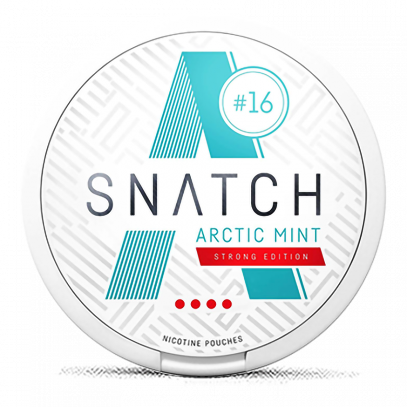 Snatch Arctic Mint 16 mg Product Label Snatch Arctic Mint 16 mg Product Label