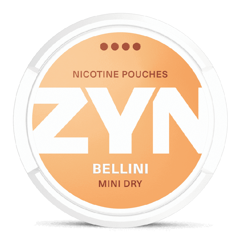 ZYN Mini Dry Bellini 6 mg Product Label ZYN Mini Dry Bellini 6 mg Product Label