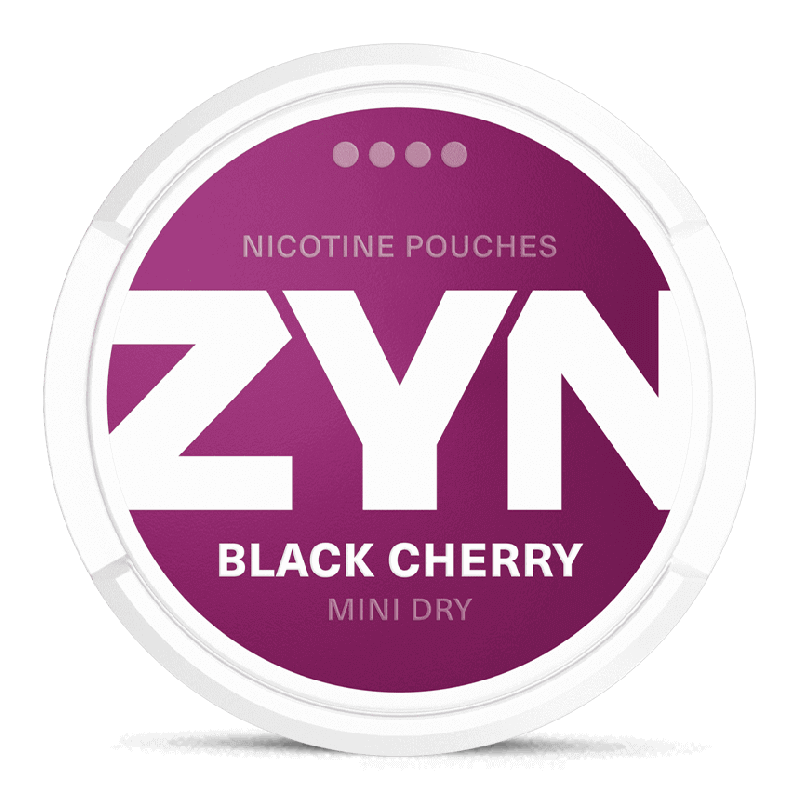 ZYN Mini Black Cherry 6 mg Product Label ZYN Mini Black Cherry 6 mg Product Label