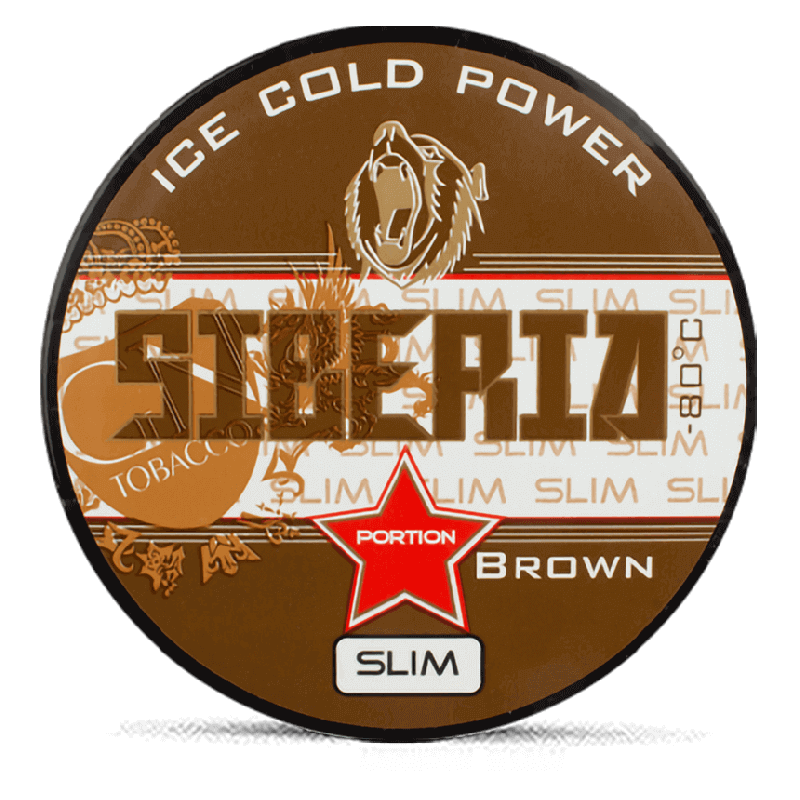 Siberia -80 Brown Slim Portion Product Label Siberia -80 Brown Slim Portion Product Label