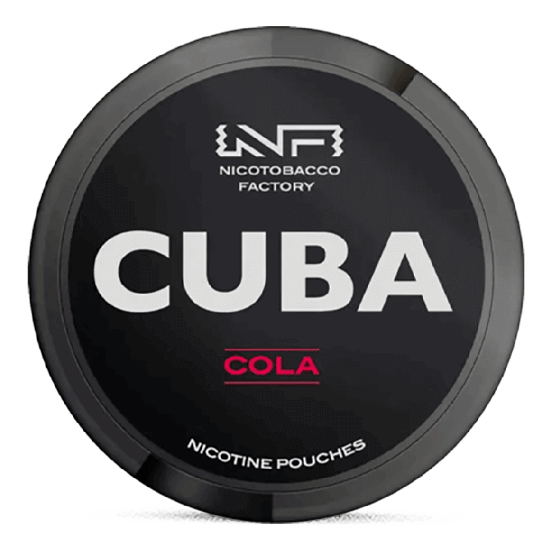 CUBA Black Cola Slim Product Label CUBA Black Cola Slim Product Label