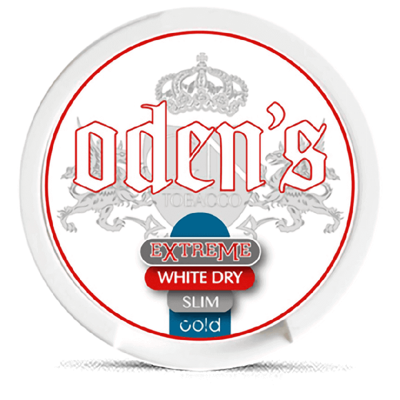 Odens Cold Extreme White Dry Slim Product Label Odens Cold Extreme White Dry Slim Product Label