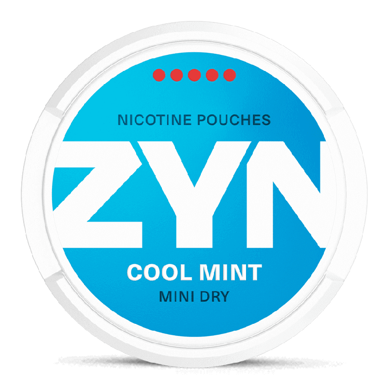 ZYN Mini Dry Cool Mint 9 mg Product Label ZYN Mini Dry Cool Mint 9 mg Product Label
