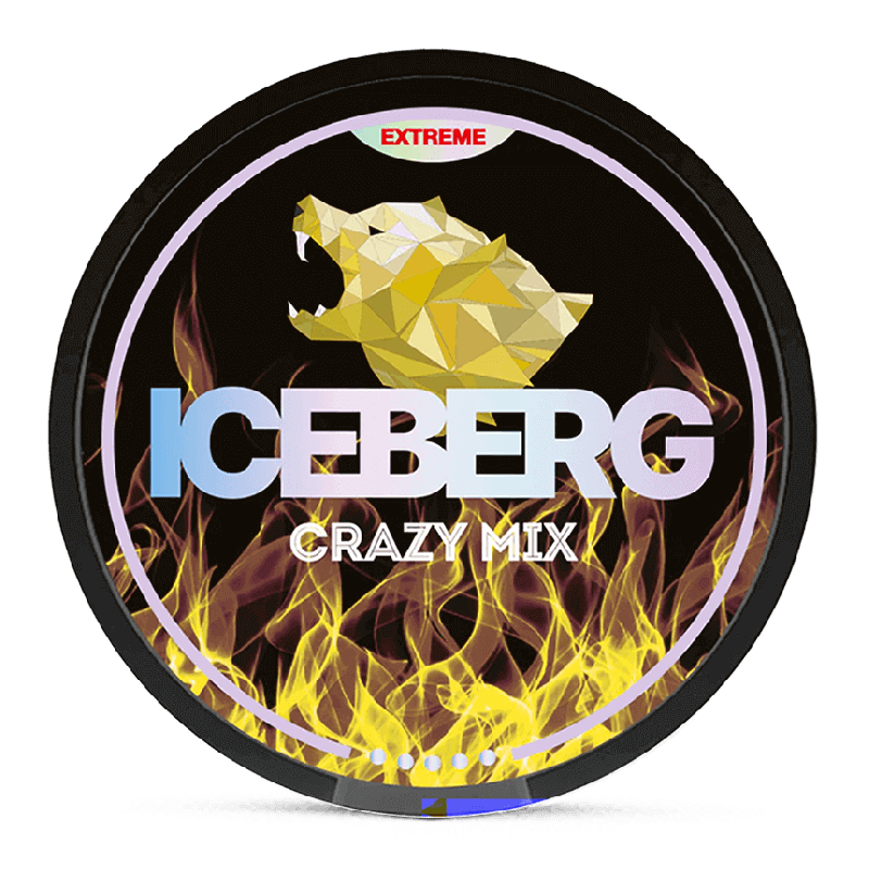 Iceberg Crazy Mix Product Label Iceberg Crazy Mix Product Label